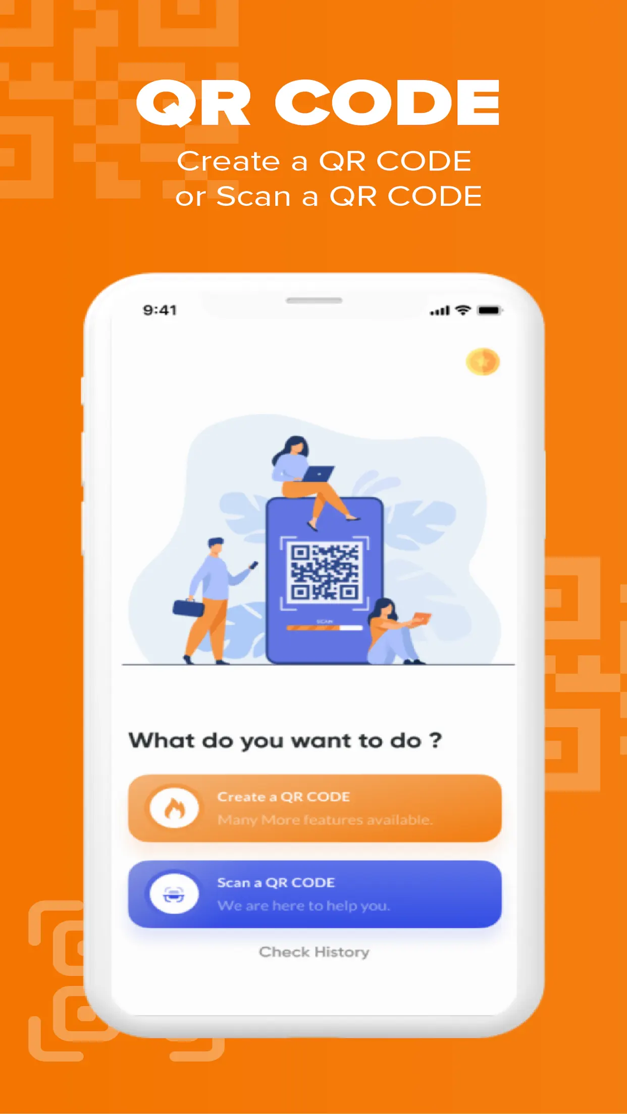 What's App -QR code scanner 截图 1
