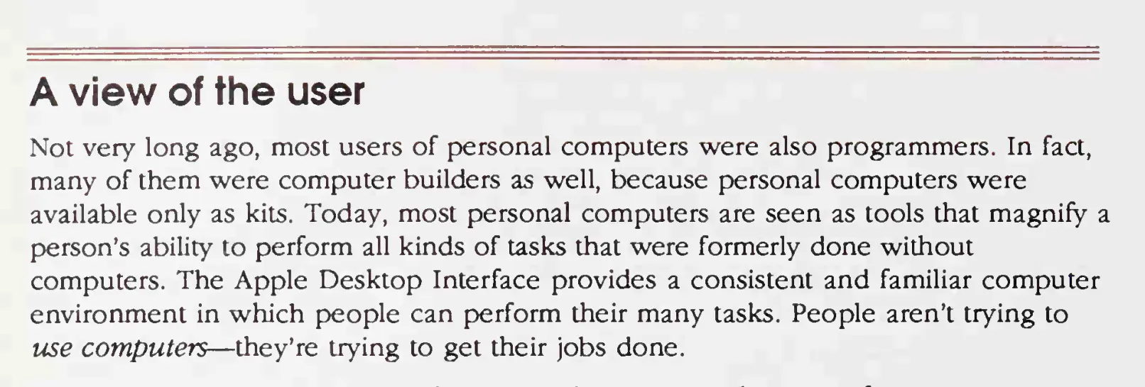 1987 年版 Apple Human Interface Guidelines 内页