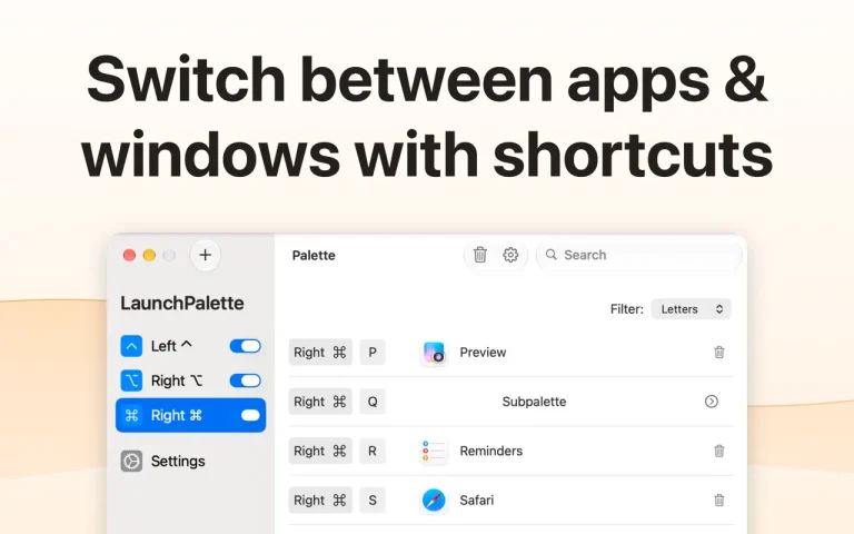 LaunchPalette