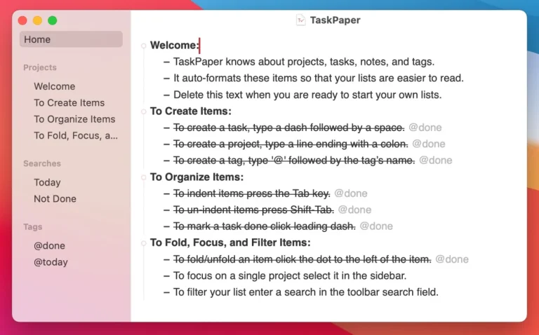 TaskPaper
