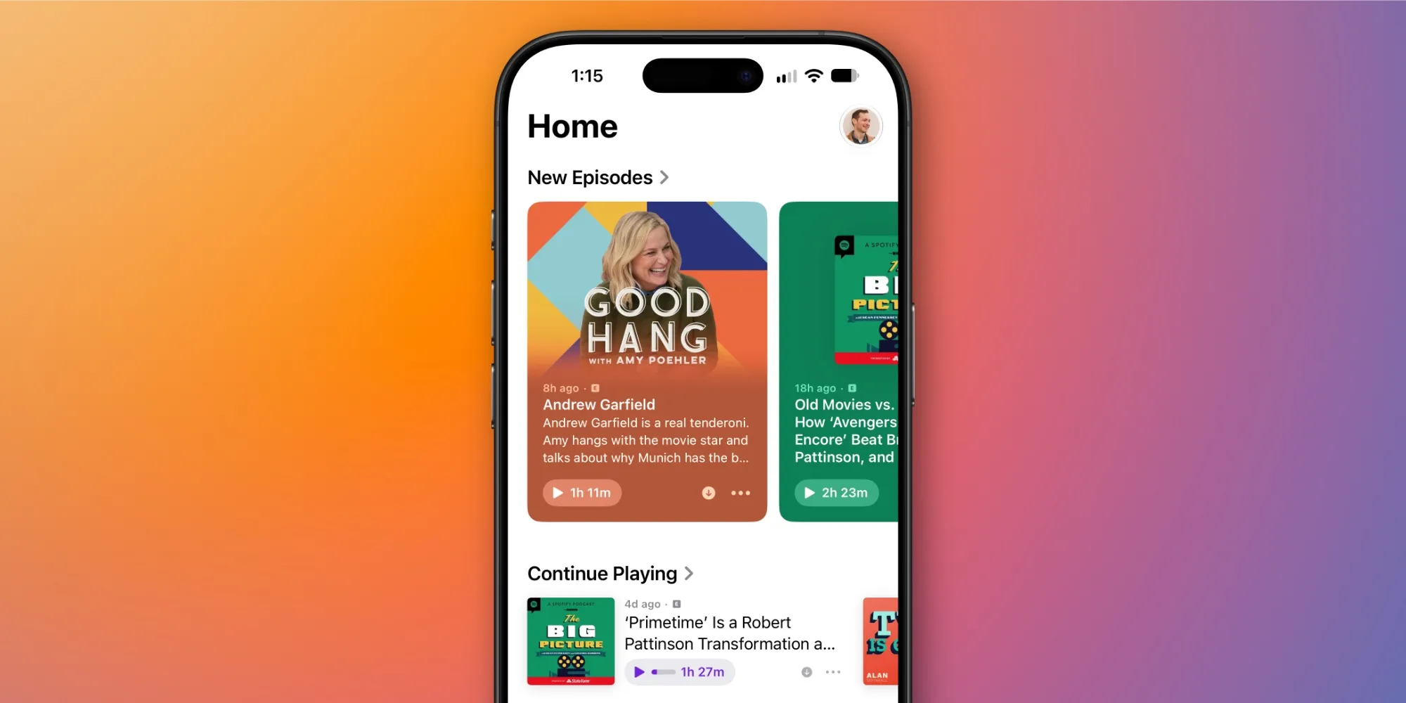 Apple Podcasts 即将播放队列改版